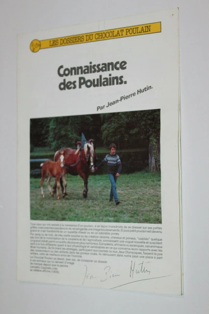 Les Dossiers Du Chocolat Poulain - Connaissance Tennis - Yannick Noah (Collection)