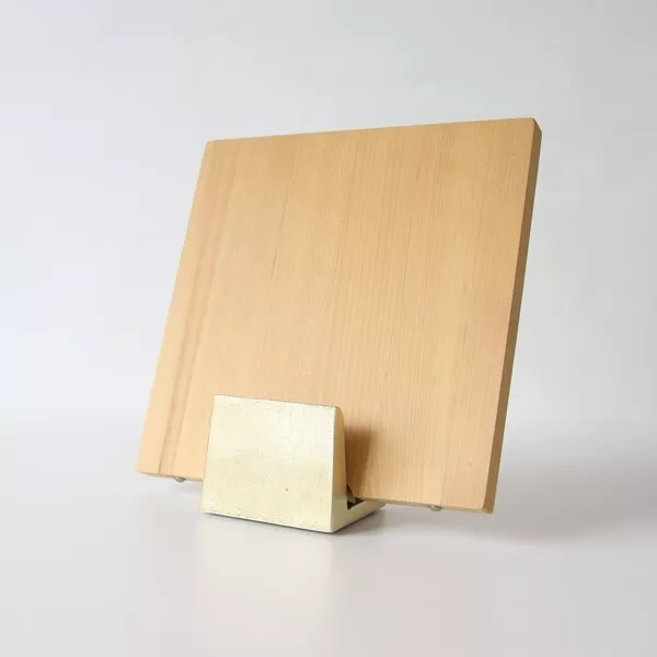 Cutting Board Stand/Holder Free Standing Brass Futagami Craft Man Work from JP