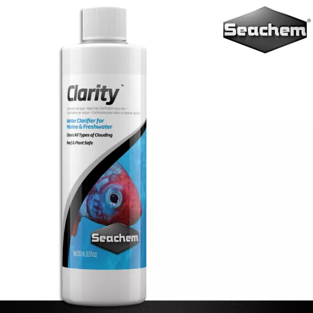 Seachem 250 ML Clarté Traitement De L'Eau Wasseraufklärer Eau Claire