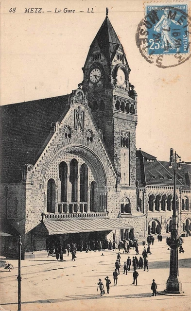 CPA - Metz la gare (126028)