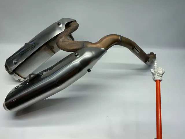 Honda VFR800 VTEC Endschalldämpfer Auspufföpfe Exhaust Silencer Auspuff (1) 04'