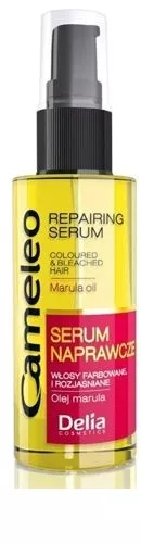 Delia Cameleo Repairing Serum Coloured Bleached Damaged Hair Marula Oil