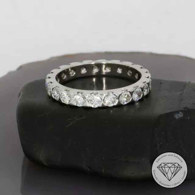 Wert 8.000,- Wempe Meister Memory 2,00 ct Brillant Ring 750 / 18 Kt Gold xxyy