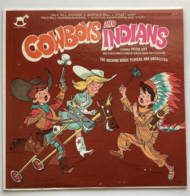 Victor Jory - Cowboys and Indians - Rocking Horse 5076 E/V+