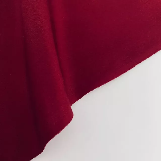 Burgundy #B 6.5x38 Vintage Liner Silk Japanese Kimono Fabric Panel JF39