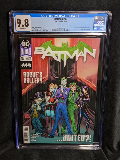 Batman # 89 CGC 9.8 1st Punchline