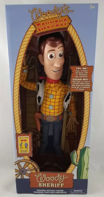  DISNEY Store Official Woody Interactive Talking Action