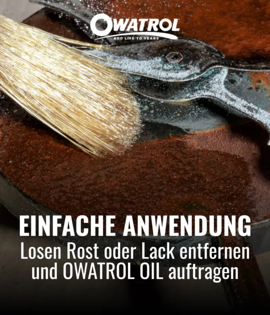 OWATROL Öl OIL Bundle - 3 x 1 Liter Öl Rostschutz Rostversiegelung 3