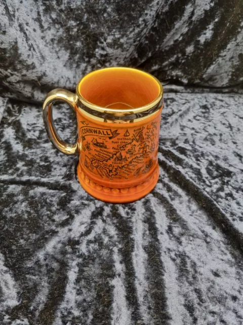 Vintage Lord Nelson Pottery Mug. Cornwall, Land's End 3-72