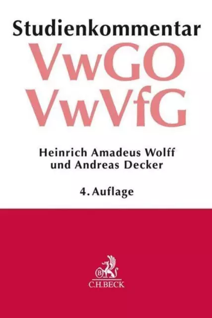 Heinrich Amadeus Wolff (u. a.) | Verwaltungsgerichtsordnung (VwGO)...