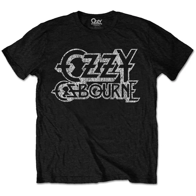 T-shirt Officiel Ozzy Osbourne 'Vintage Werewolf' Noir - Neuf Avec étiquettes