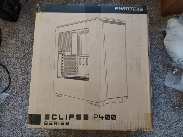 Phanteks Eclipse P400S Computer case w/ Acrylic Side Panel