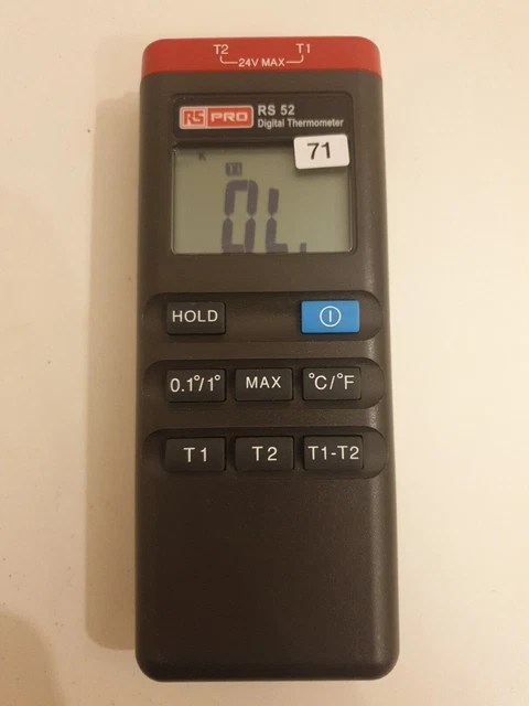 RS PRO RS52 Digitalthermometer (C71)