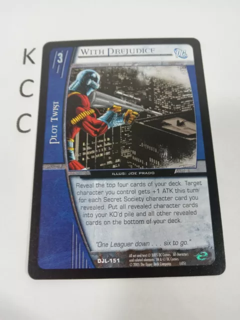 VS. System TCG DC With Prejudice DJL-151