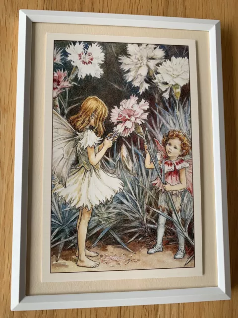 Flower Fairies framed print - 'The Pink Fairies' - Cicely Mary Barker