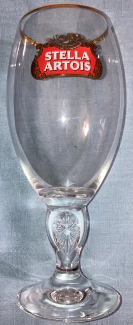 STELLA  BELGIUM Anno 1366  Belgium 33cl Pasabahce Beer Chalice STEMMED GLASS