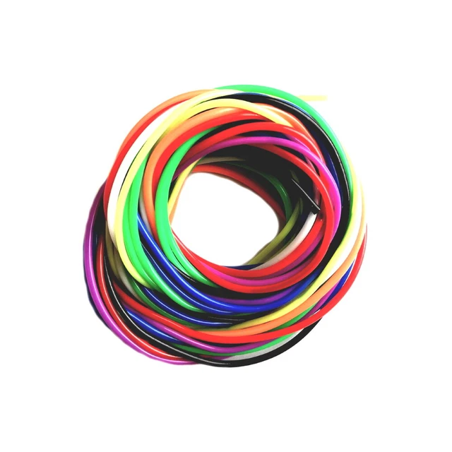 Loisirs Créatifs 12 Fils A Scoubidou Sans Phtalates Couleurs Opaques Aléatoires
