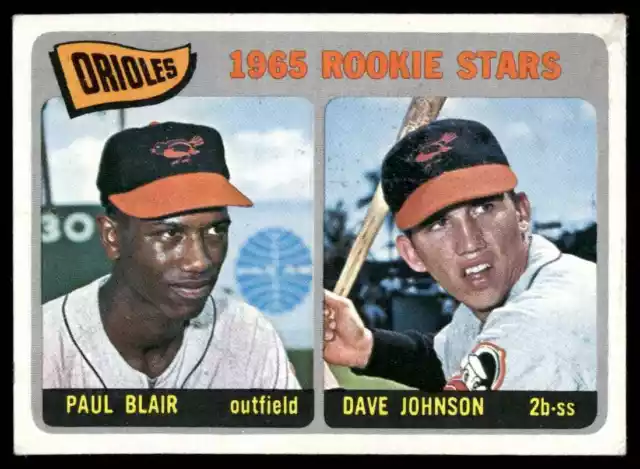 1965 TOPPS PAUL Blair/Dave Johnson recrue Orioles #473 C01 EUR 1,16 ...