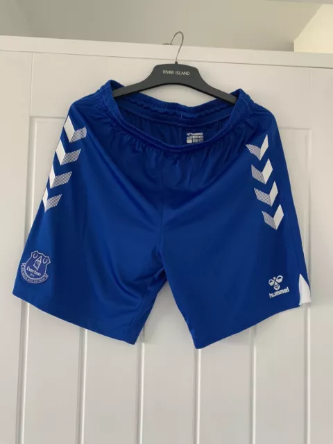 Everton Fc Mens Football Shorts Medium