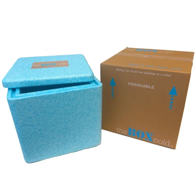 EPE USA Insulated Cold Shipping Box w/Foam Cooler Reusable Recyclable theBOXcold