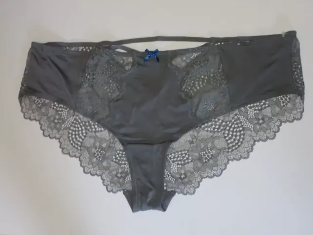 Lane Bryant Cacique Strappy Cage Cheeky Panties Underwear Printed Lace 26 /  28
