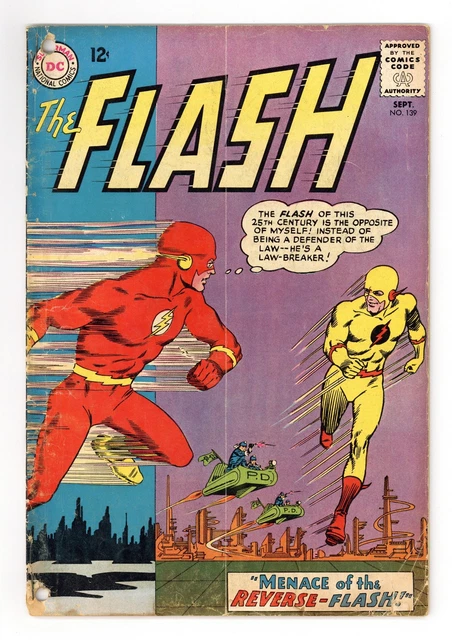 Flash #139 FR 1.0 1963 1st app. Reverse Flash