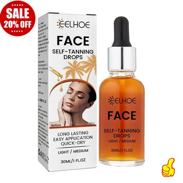 Lozione abbronzante siero acqua conciatore viso 30 ml per viso corpo 2023