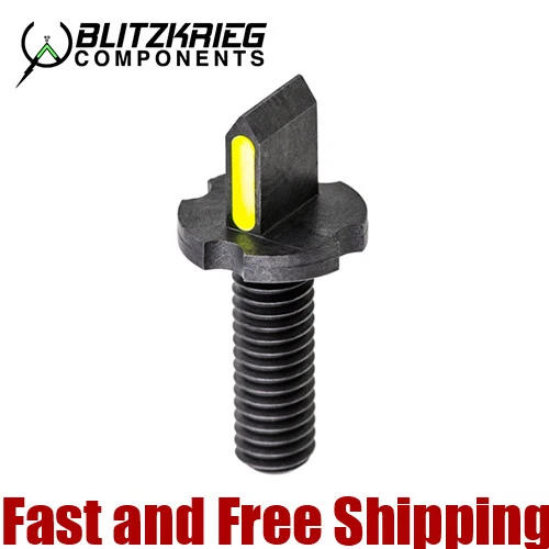 Blitzkrieg Components Precision Spike Front Sight Post Body - Luminescent Green