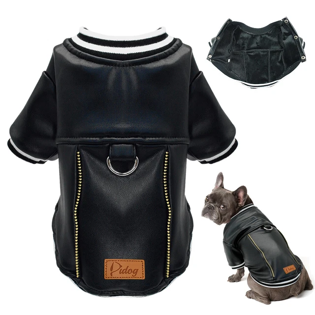 Cappotto per cani impermeabile Inverno Caldo Pelle Giacca Abbigliamento cani