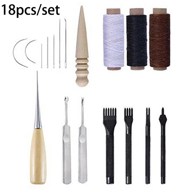 5 * 13 * 3cm Kit Artesanía Retro Puntado Vintage HÁGALO USTED MISMO Artesanía Costura de Cuero