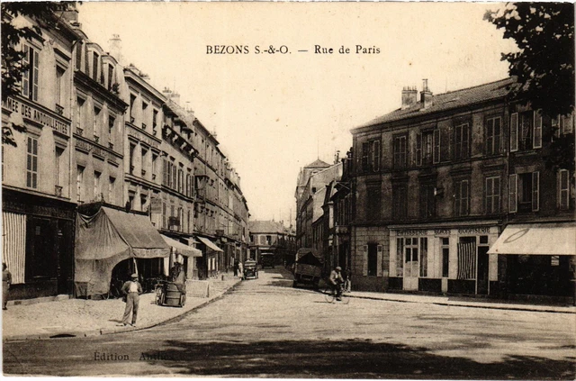 CPA Bezons Rue de Paris FRANCE (1309664)