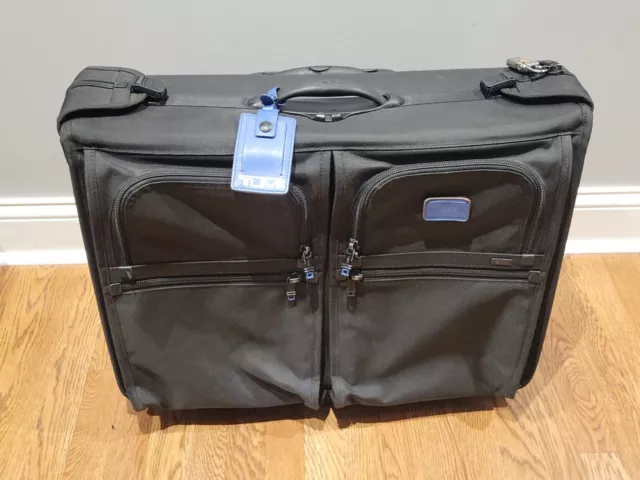 TUMI Alpha Extended Trip 2 Wheel Rolling Garment Bag 22031DH - Nice!