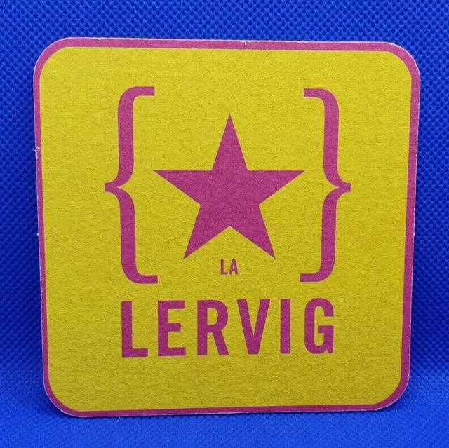 BIERMATTE ~ LERVIG ~ NORWEGEN ~ ""This Coaster is Sleezy"" ~ Pub/Home Bar/Sammler