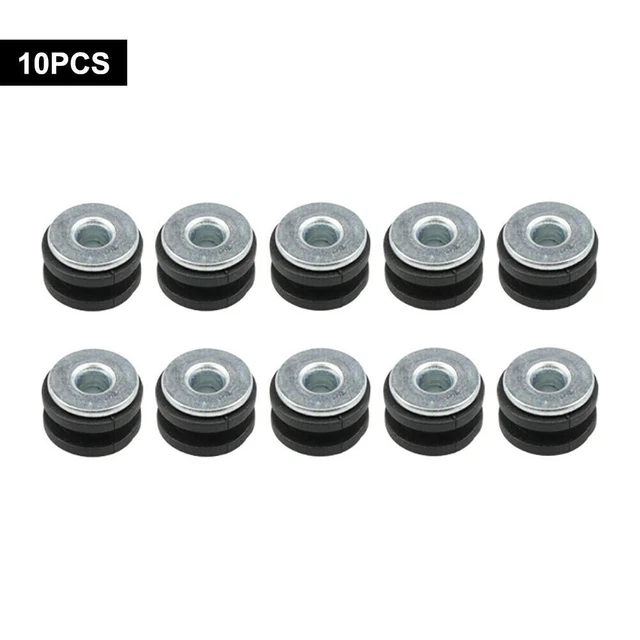 Kit Bulloni Parabrezza Moto - 10 Pezzi Viti M5 Per Installazione Universale | Colori: Nero, Argento, Rosso, Blu