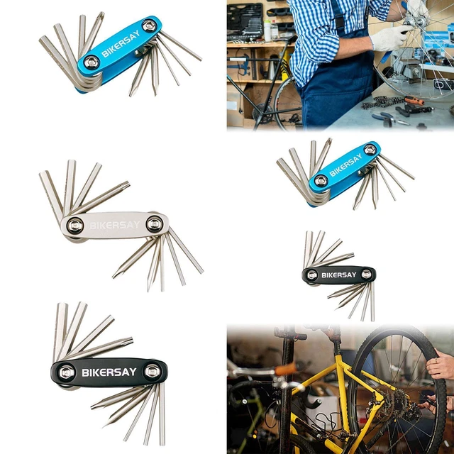 LEGAMI Kit De Réparation Vélo Multifonction – Outils En Bois De Hêtre Et Métal, Compact Et Malin Pour Tous Les Cyclistes