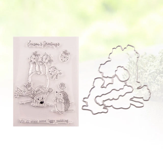 Tampon transparent Timbres de sceau pour bricolage Scrapbooking Craft