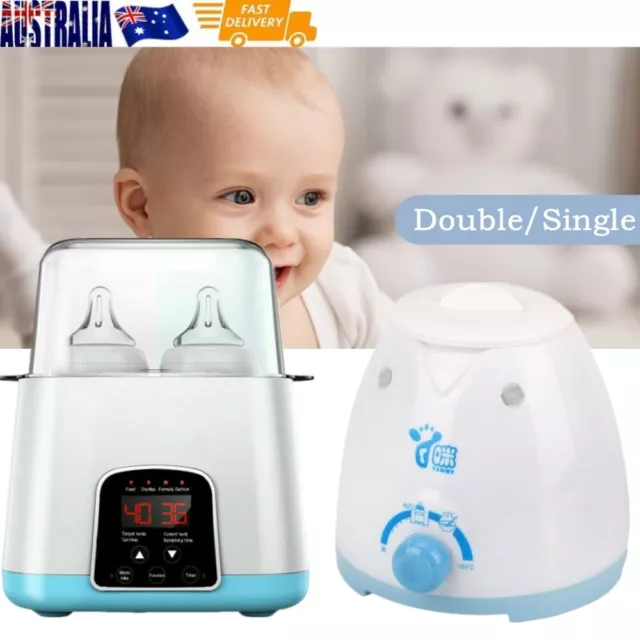 5 IN 1 Baby Electric Milk Bottle Warmer Steam Sterilizer Breastmilk Heater Home