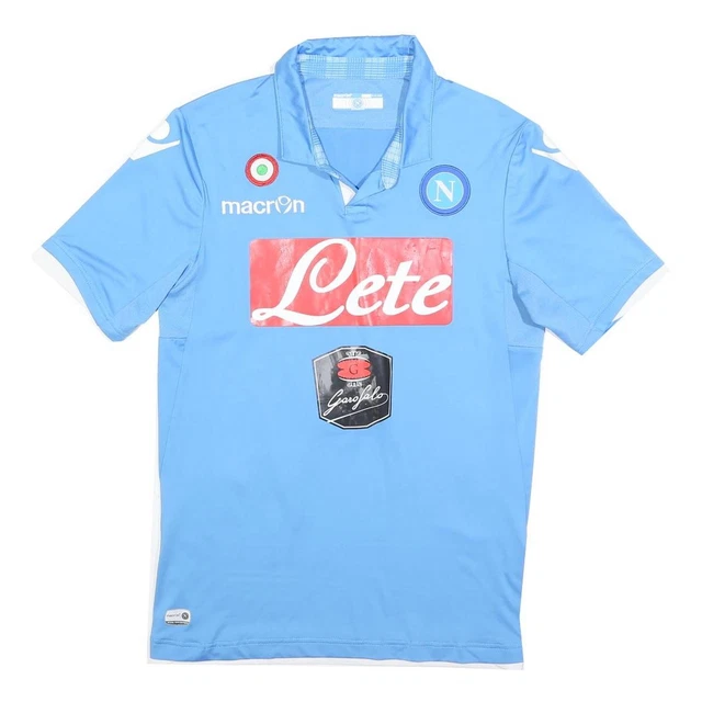 MAILLOT DE FOOTBALL DOMICILE SSC NAPOLI 2020-2021 édition joueur KAPPA TAILLE S EUR 104,84 - FR