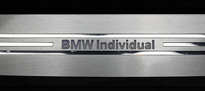 BMW F01 F02 2009-15 Individual Illuminated Door Sill Tread Plates Long/Standard