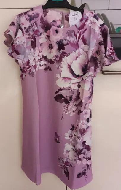New With Tags Next Girls Pretty Floral Lilac Purple Dress Age 8 Yrs Bargain Wow