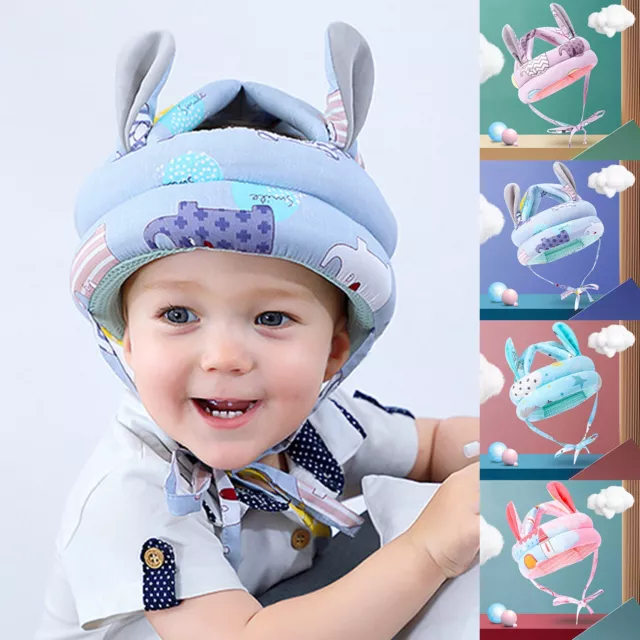 Baby Infant Toddler Safety Helmet Protective Cap For Walking Head Hat Adjustable