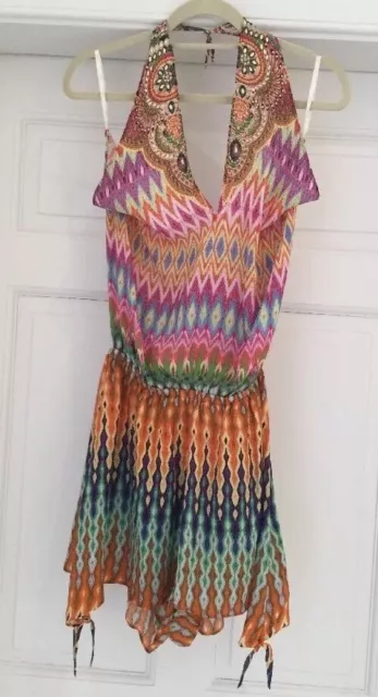 Camilla Franks Silk Lovers Loom Playsuit, Size 1, As Seen On Beyoncé