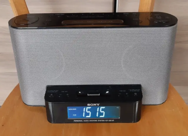 Sony Audio system Radio docking IPhone ICF-DS11iP Fonctionne