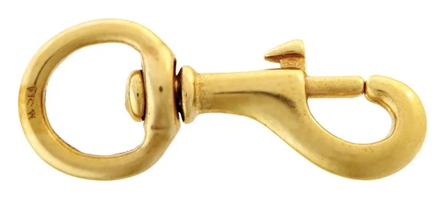 Campbell T7625114 Polished 70 lbs. Capacity End Bolt Snap 3/4 in. (Pack of 10)
