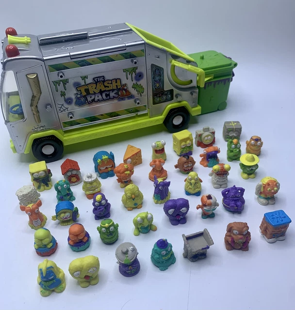 Trash Pack Moose Toys Garbage Truck Trashies Series 3 & 5 Lot Of 41