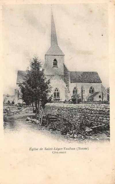 SAINT-LEGER-VAUBAN - l'église