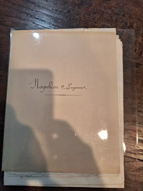 Napoleon Bonaparte Documents