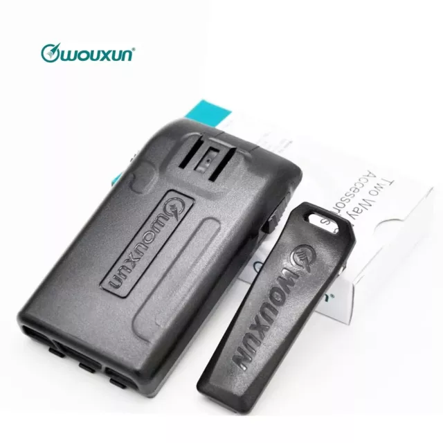 WOUXUN Battery Shell Case Belt Clip for KG-UVD1P KG-UV6D KG-UV5D KG-UV3D KG-669