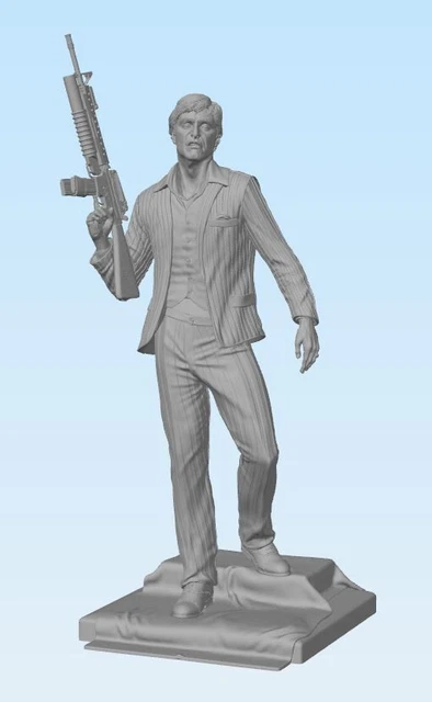 Scarface - Al Pacino as Tony Montana - Replica Statue The World is