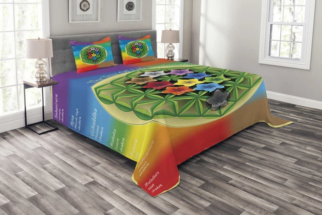 Albero della vita Copriletto chakra Yoga